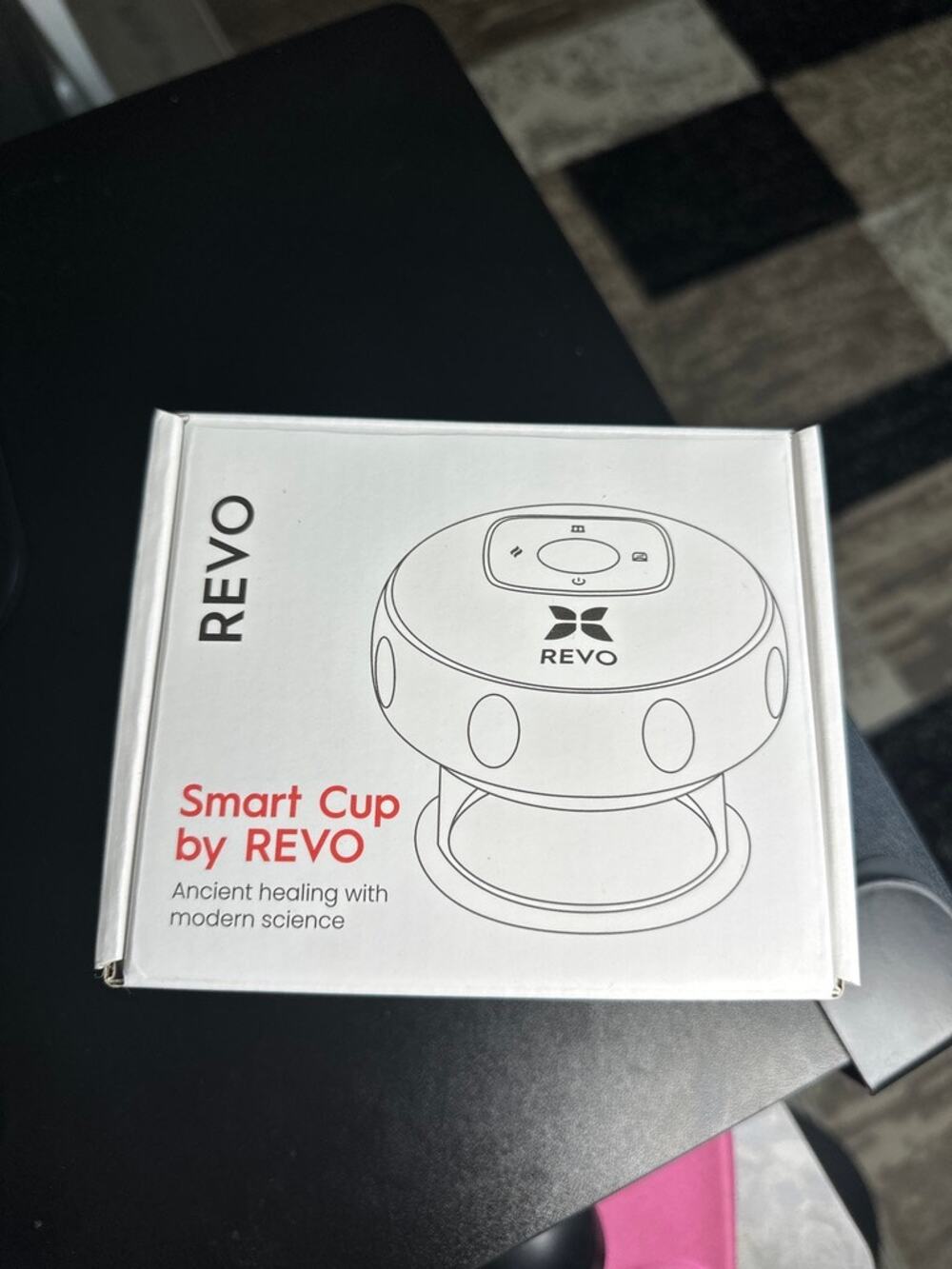 REVO Smart Cupping Massager Red Light Heat Suction Therapy Muscle Recovery